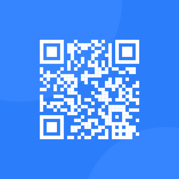 QR code directing to the frontend mentor website